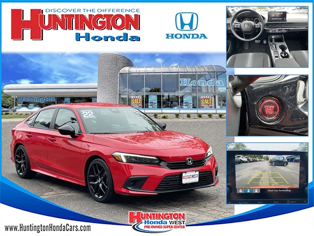 used 2022 Honda Civic car, priced at $22,333