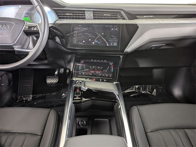 used 2024 Audi Q8 e-tron car, priced at $40,481