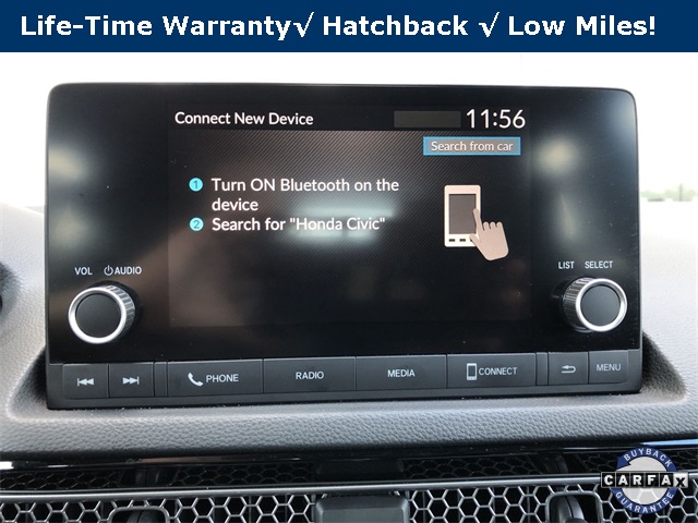 used 2022 Honda Civic car, priced at $26,987