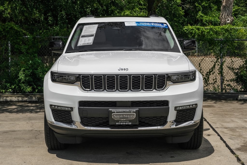 used 2022 Jeep Grand Cherokee L car, priced at $33,617