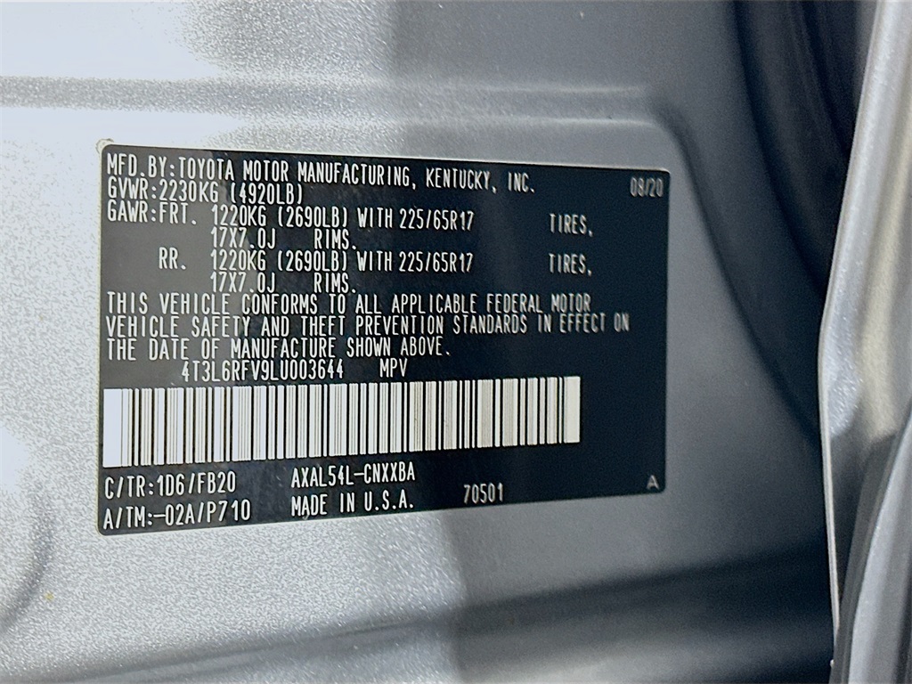 used 2020 Toyota RAV4 Hybrid car, priced at $25,990