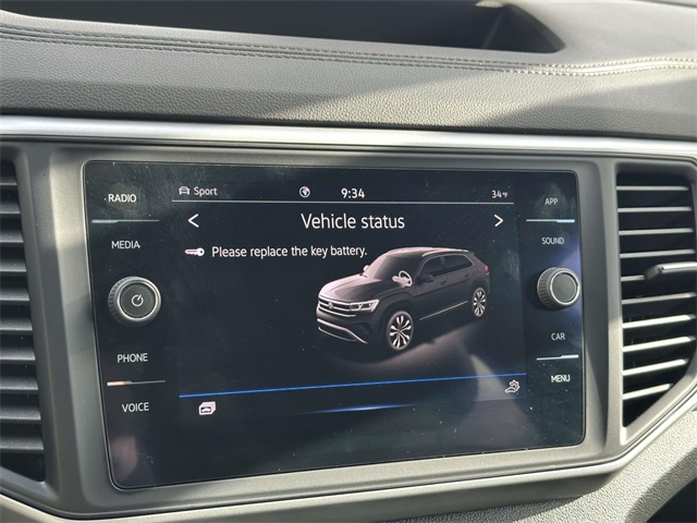 used 2021 Volkswagen Atlas Cross Sport car, priced at $27,449