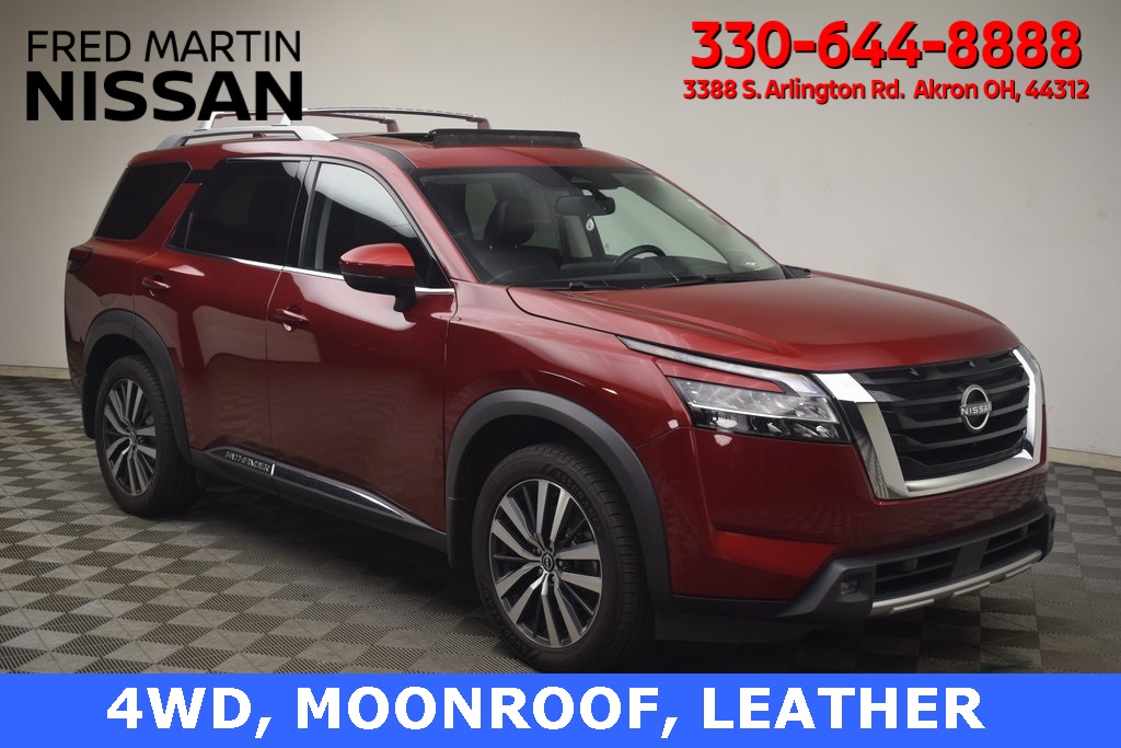 used 2022 Nissan Pathfinder car, priced at $31,370