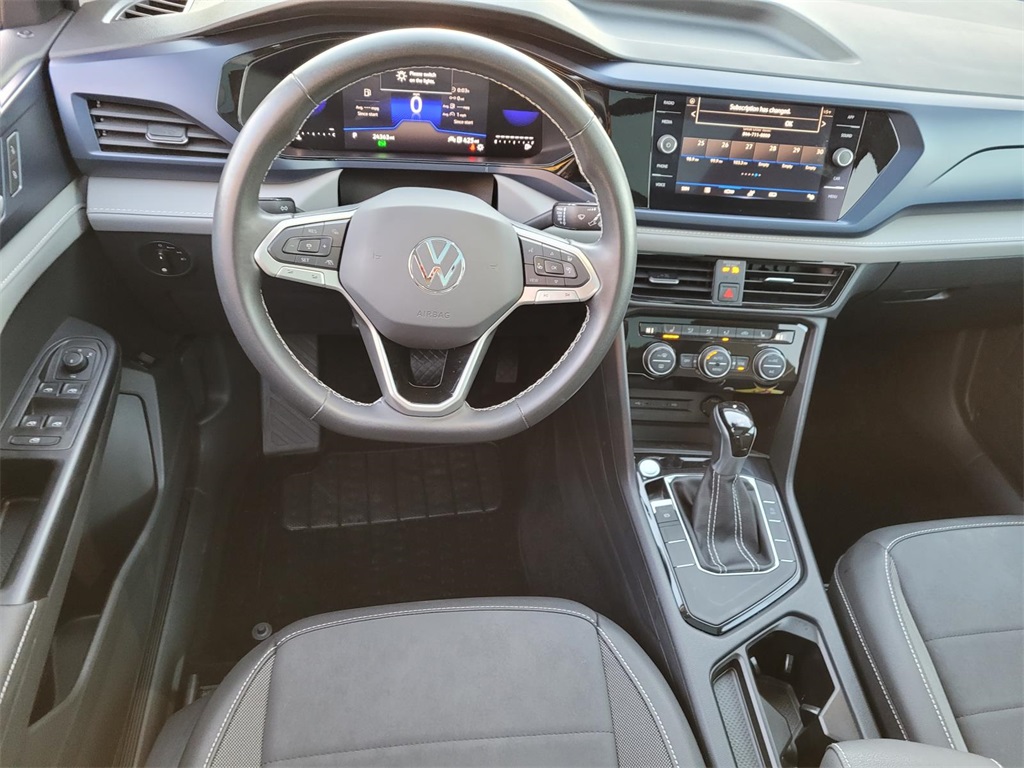 used 2024 Volkswagen Taos car, priced at $20,449