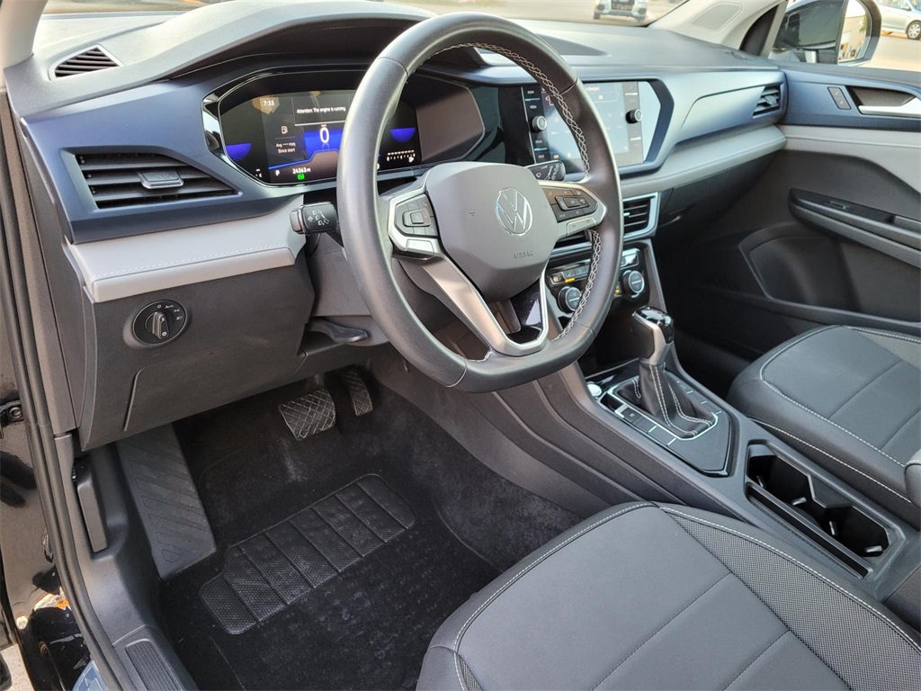 used 2024 Volkswagen Taos car, priced at $20,449