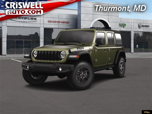 new 2025 Jeep Wrangler car, priced at $44,110
