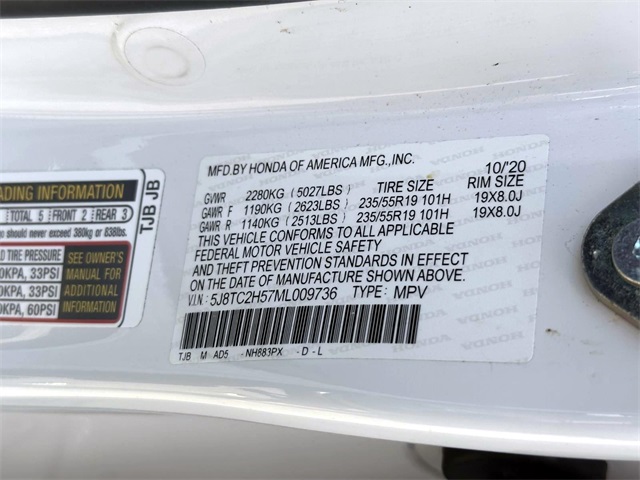 used 2021 Acura RDX car, priced at $31,250