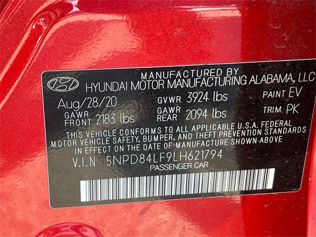 used 2020 Hyundai Elantra car, priced at $12,911