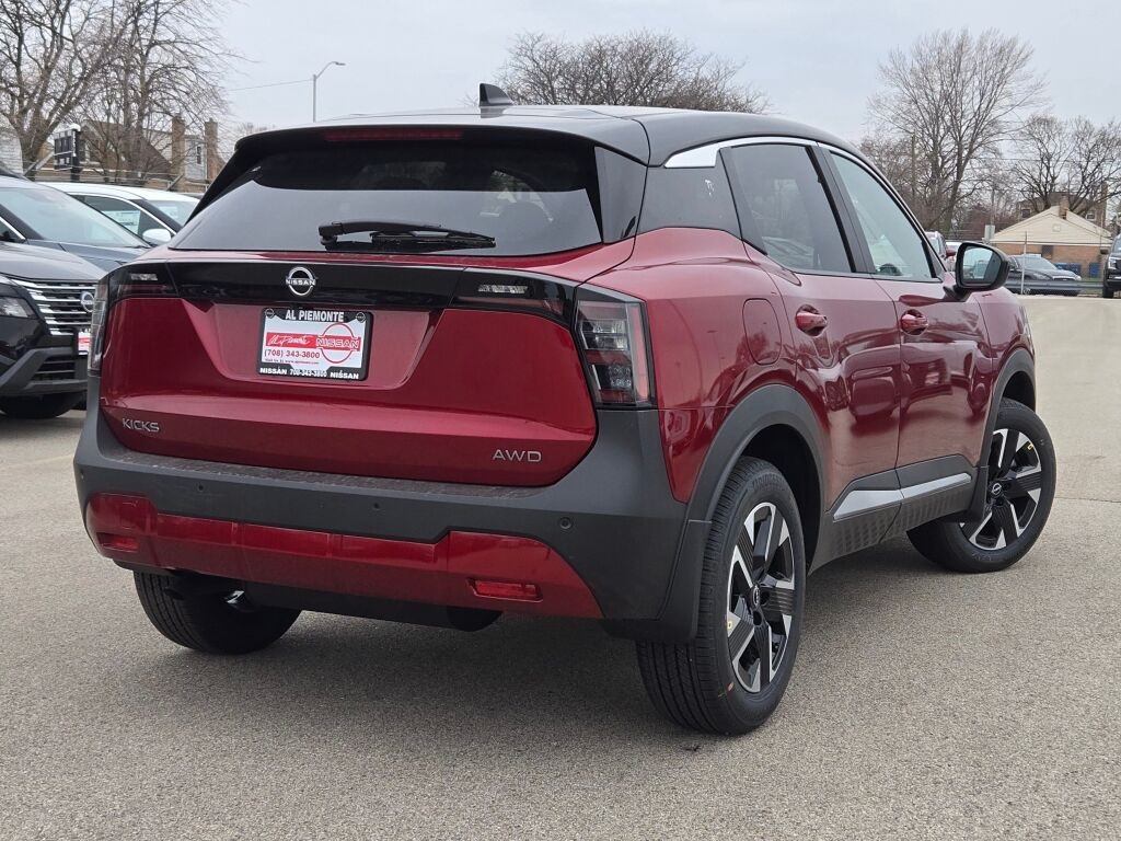 new 2025 Nissan Kicks car, priced at $27,530