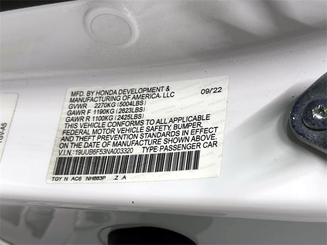 used 2022 Acura TLX car, priced at $36,475