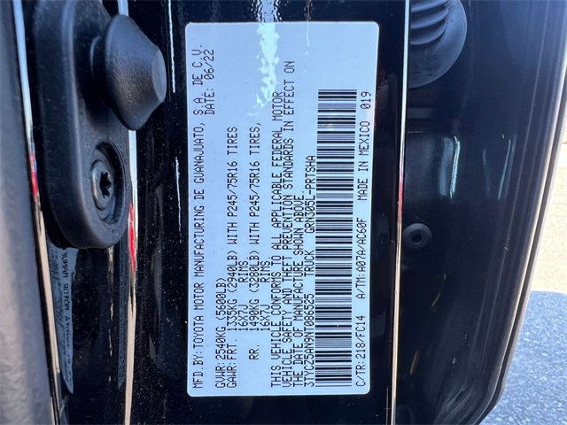 used 2022 Toyota Tacoma car, priced at $36,811