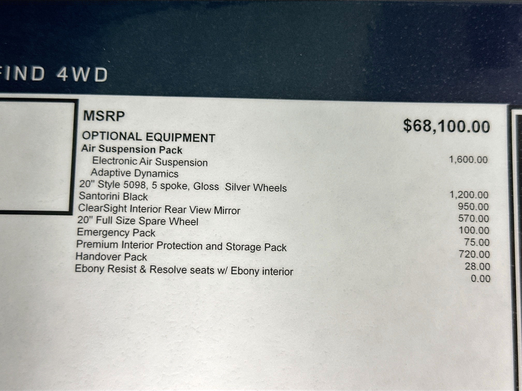 new 2025 Land Rover Defender 110 car, priced at $74,968