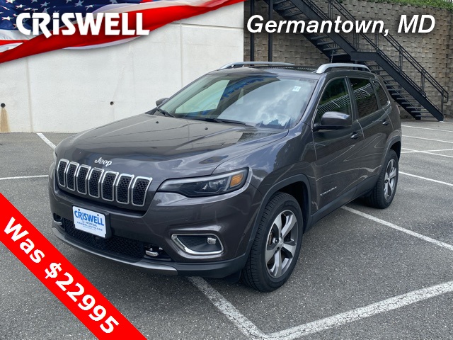 used 2021 Jeep Cherokee car, priced at $20,995