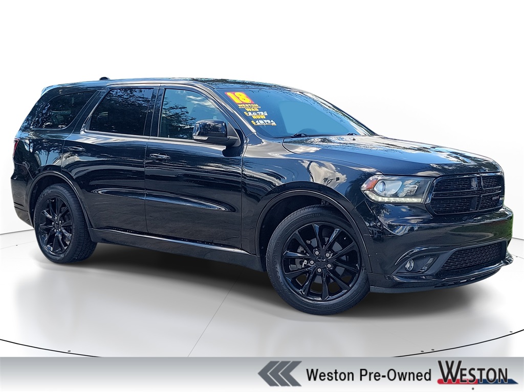 used 2018 Dodge Durango car, priced at $18,595