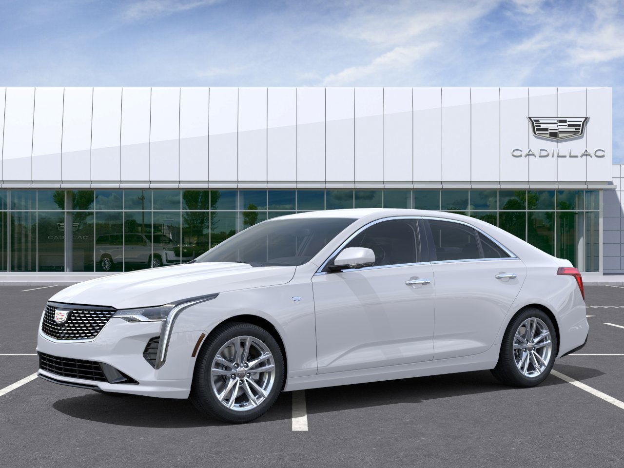 new 2026 Cadillac CT4 car, priced at $37,855