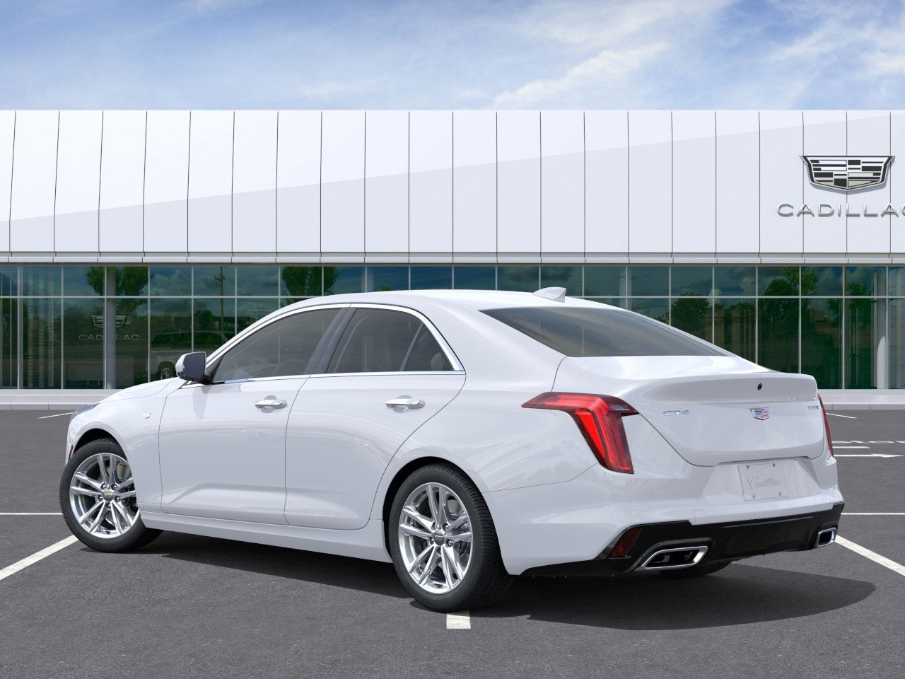 new 2026 Cadillac CT4 car, priced at $37,855