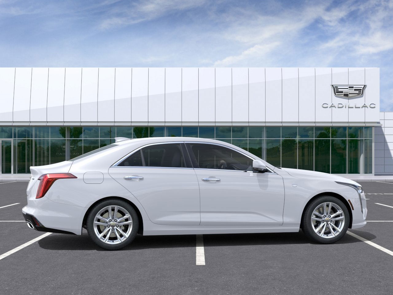 new 2026 Cadillac CT4 car, priced at $37,855