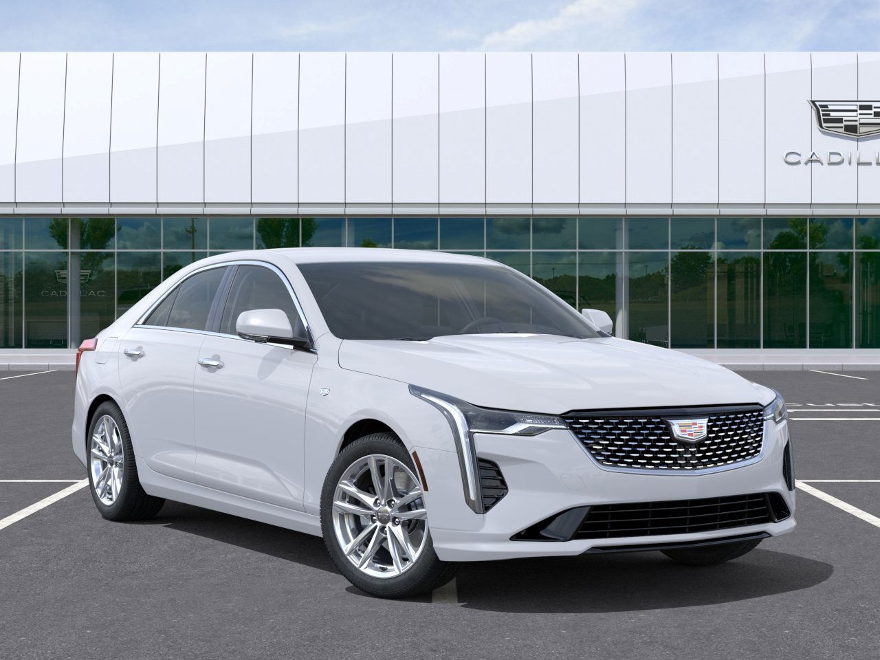 new 2026 Cadillac CT4 car, priced at $37,855