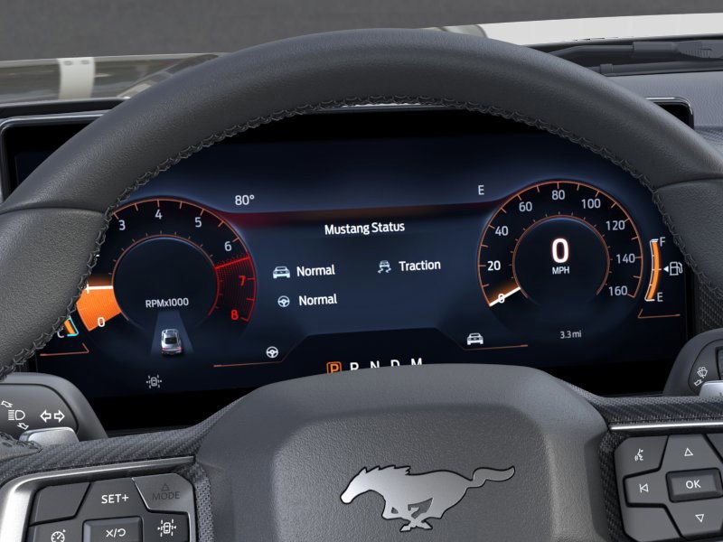 new 2025 Ford Mustang car, priced at $47,242