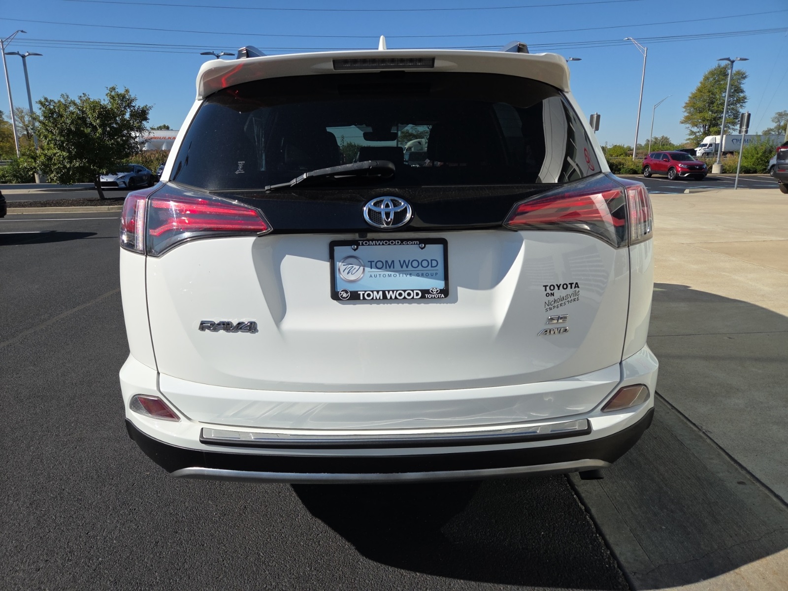 used 2018 Toyota RAV4 car, priced at $17,143