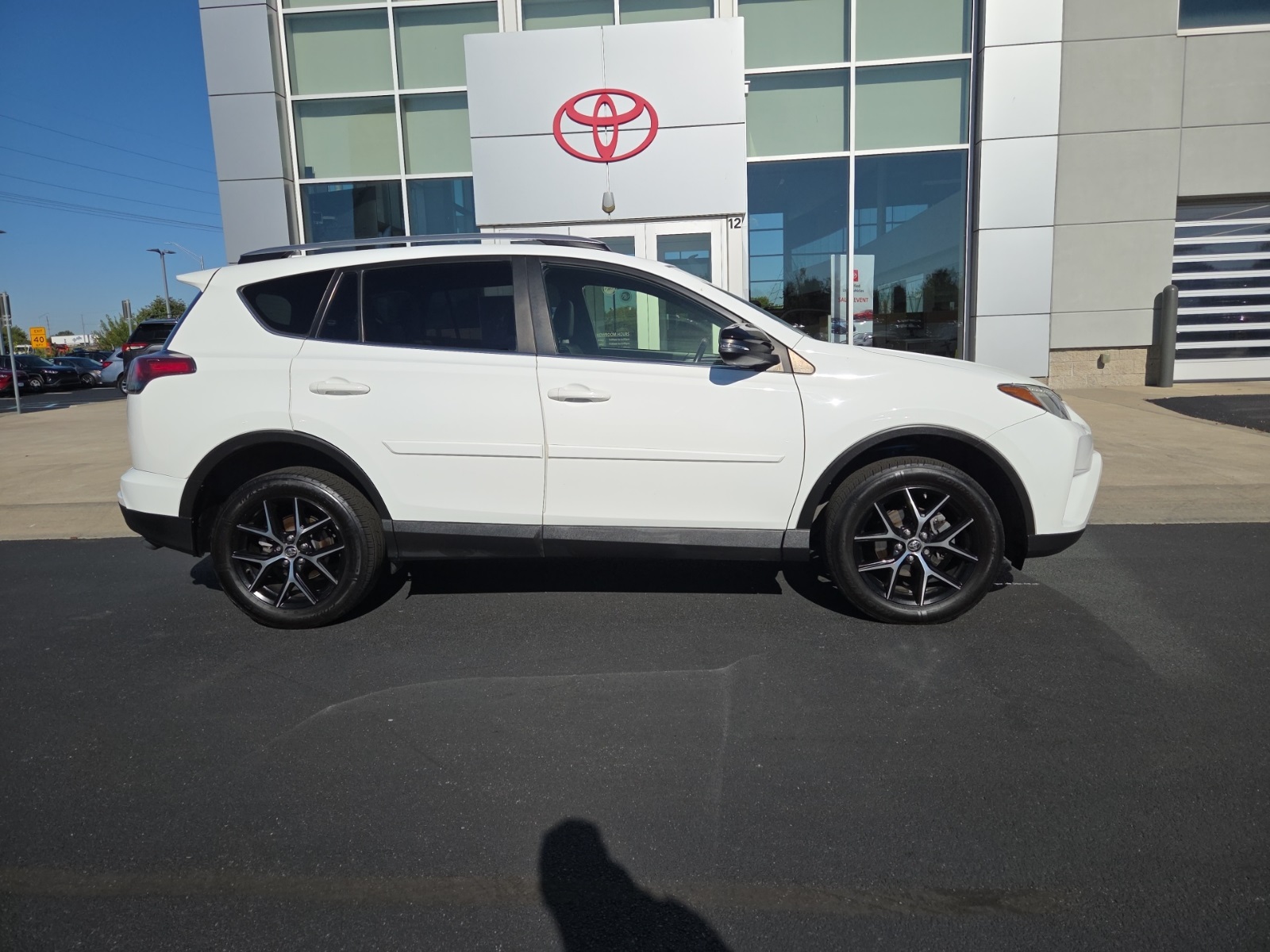 used 2018 Toyota RAV4 car, priced at $17,143