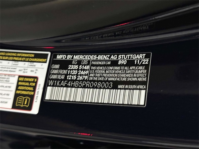 used 2023 Mercedes-Benz C-Class car, priced at $39,991