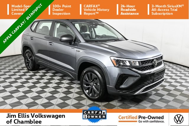 used 2024 Volkswagen Taos car, priced at $22,800