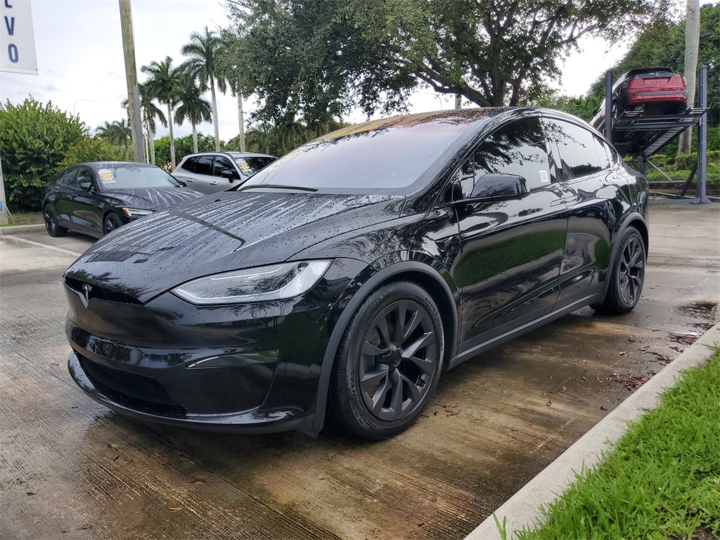 used 2023 Tesla Model X car, priced at $53,695