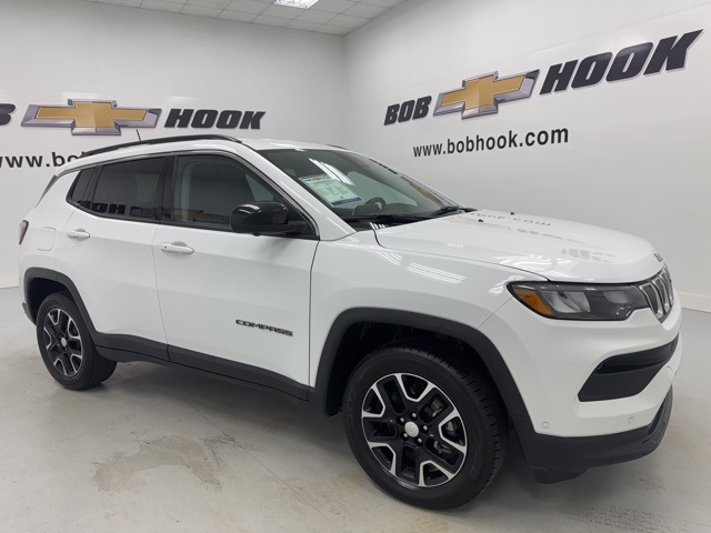 used 2022 Jeep Compass car, priced at $21,988