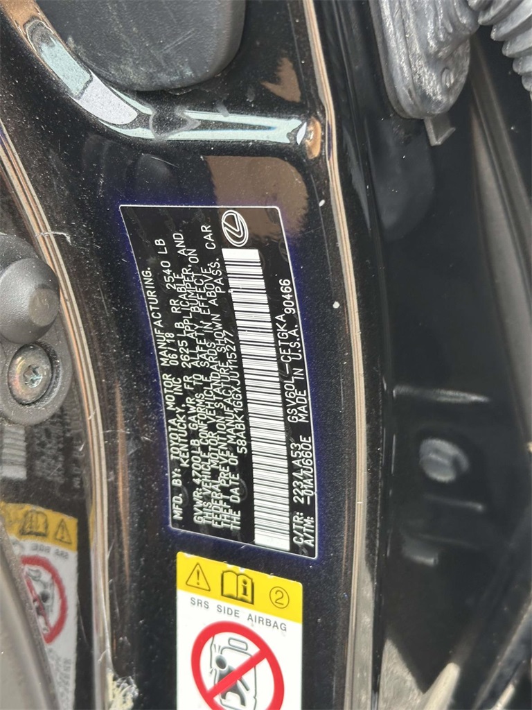 used 2018 Lexus ES car, priced at $27,975