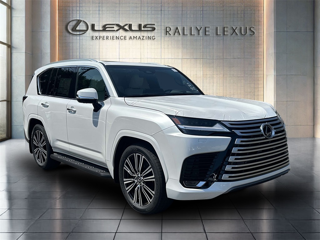 new 2025 Lexus LX car, priced at $117,683