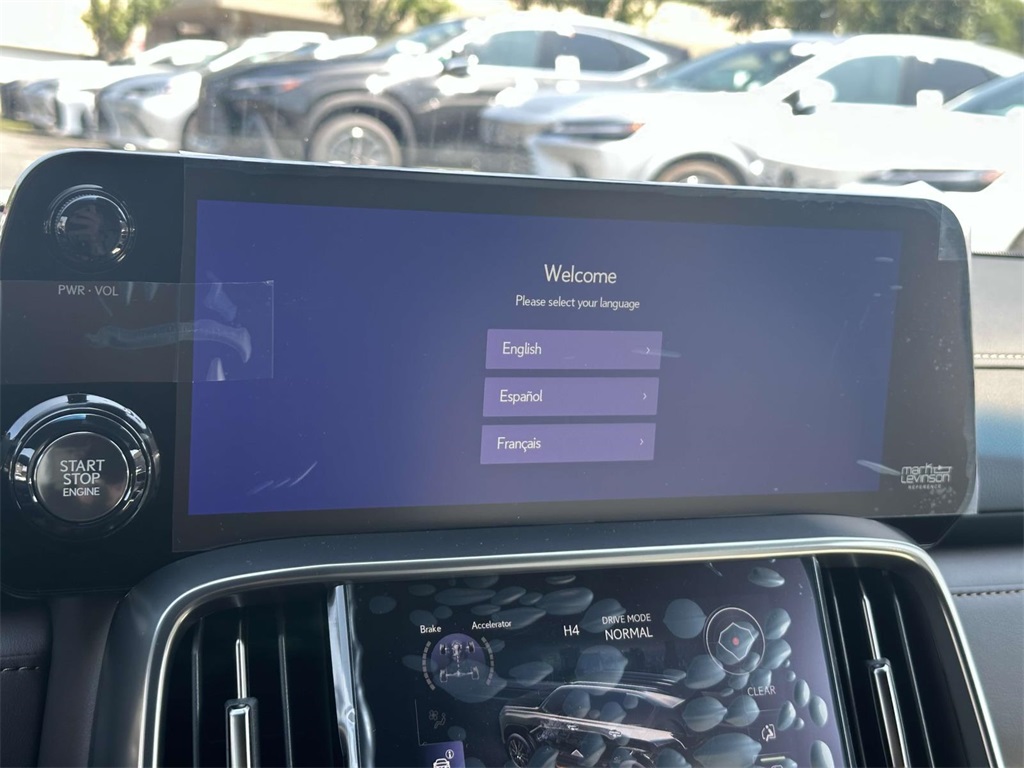 new 2025 Lexus LX car, priced at $117,683