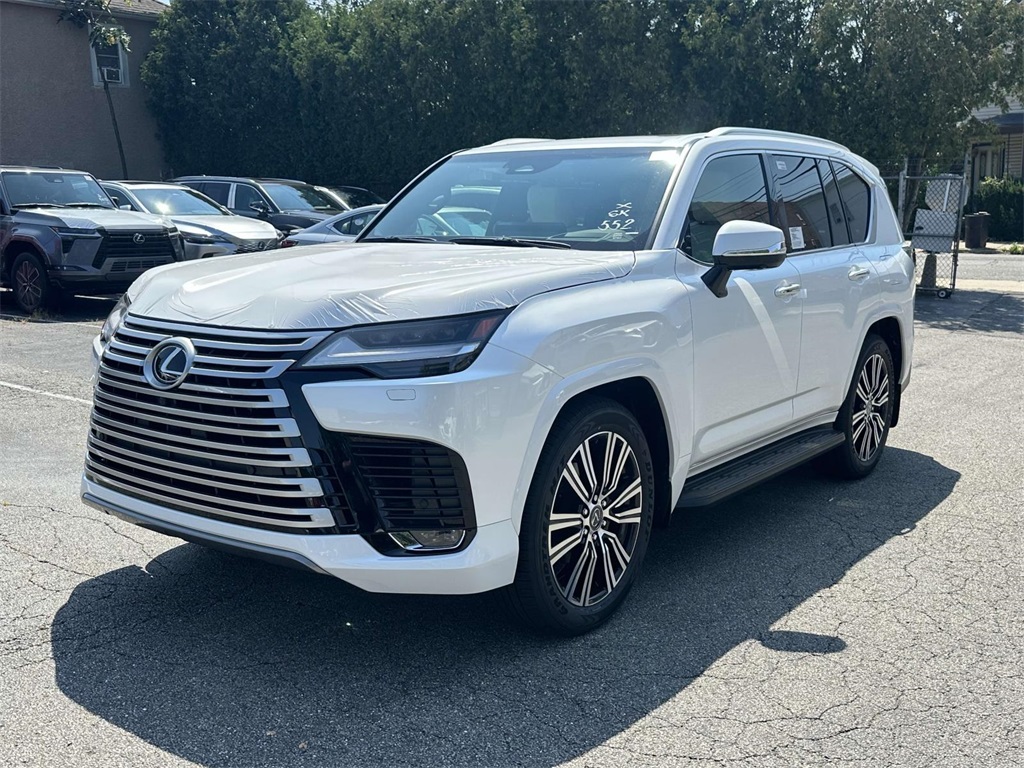 new 2025 Lexus LX car, priced at $117,683