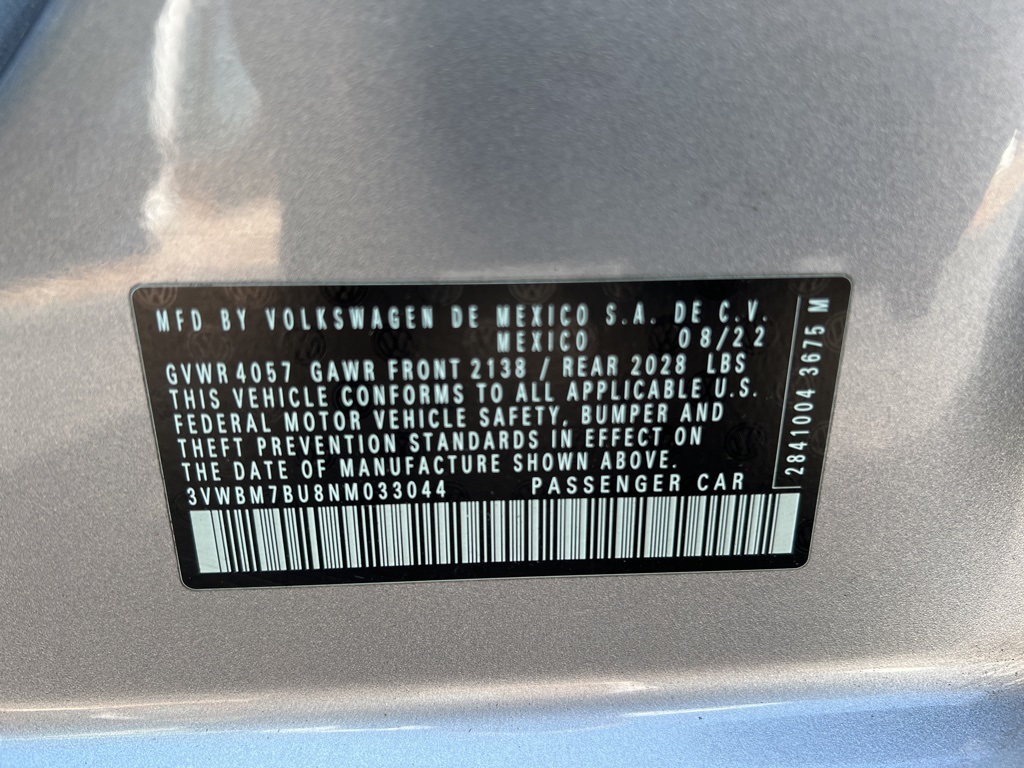used 2022 Volkswagen Jetta car, priced at $18,900