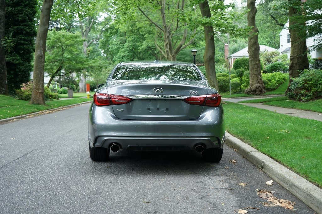 used 2021 INFINITI Q50 car, priced at $19,495
