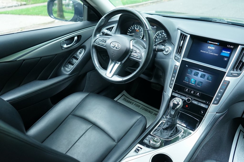 used 2021 INFINITI Q50 car, priced at $19,495