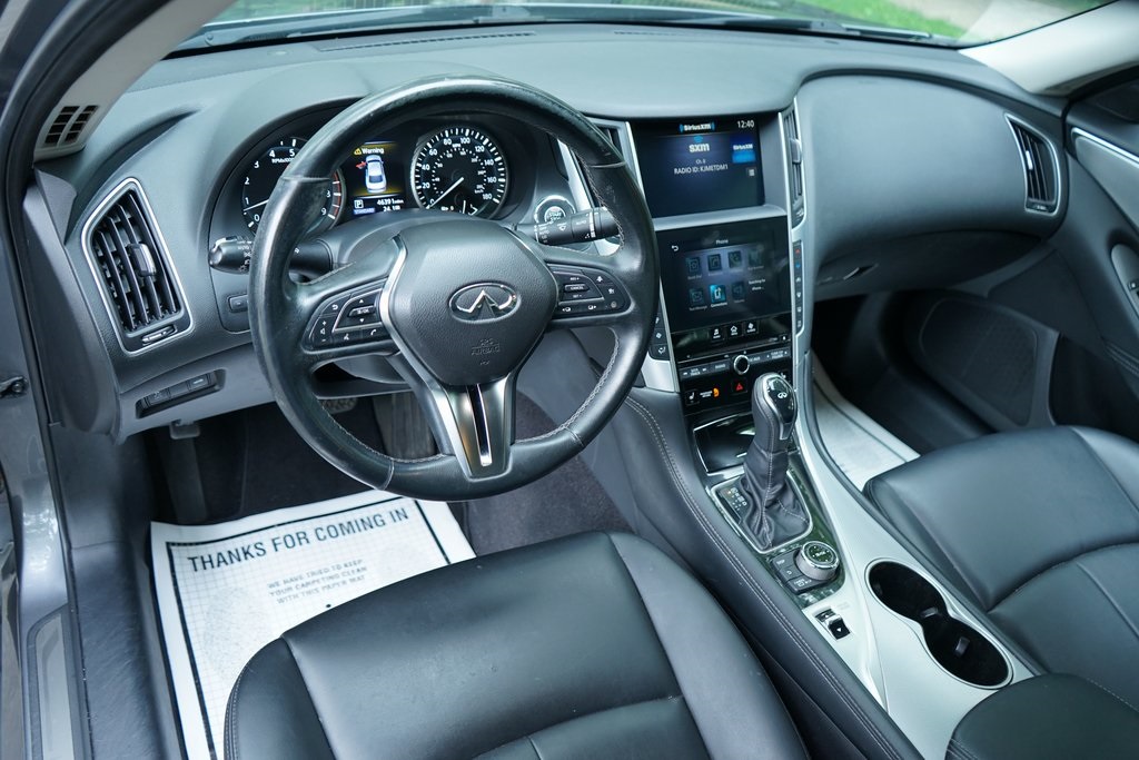 used 2021 INFINITI Q50 car, priced at $19,495