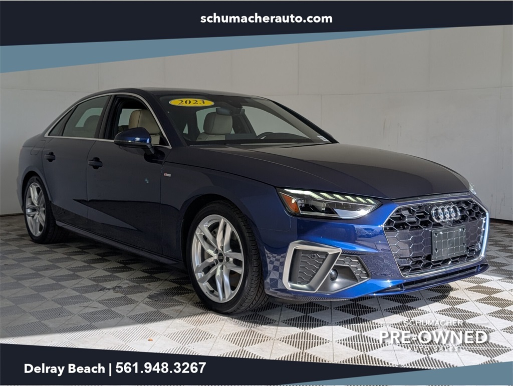 used 2023 Audi A4 car, priced at $33,000