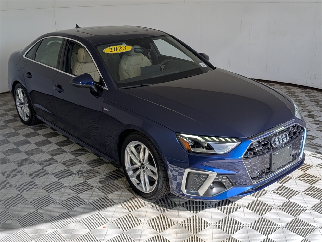 used 2023 Audi A4 car, priced at $33,000