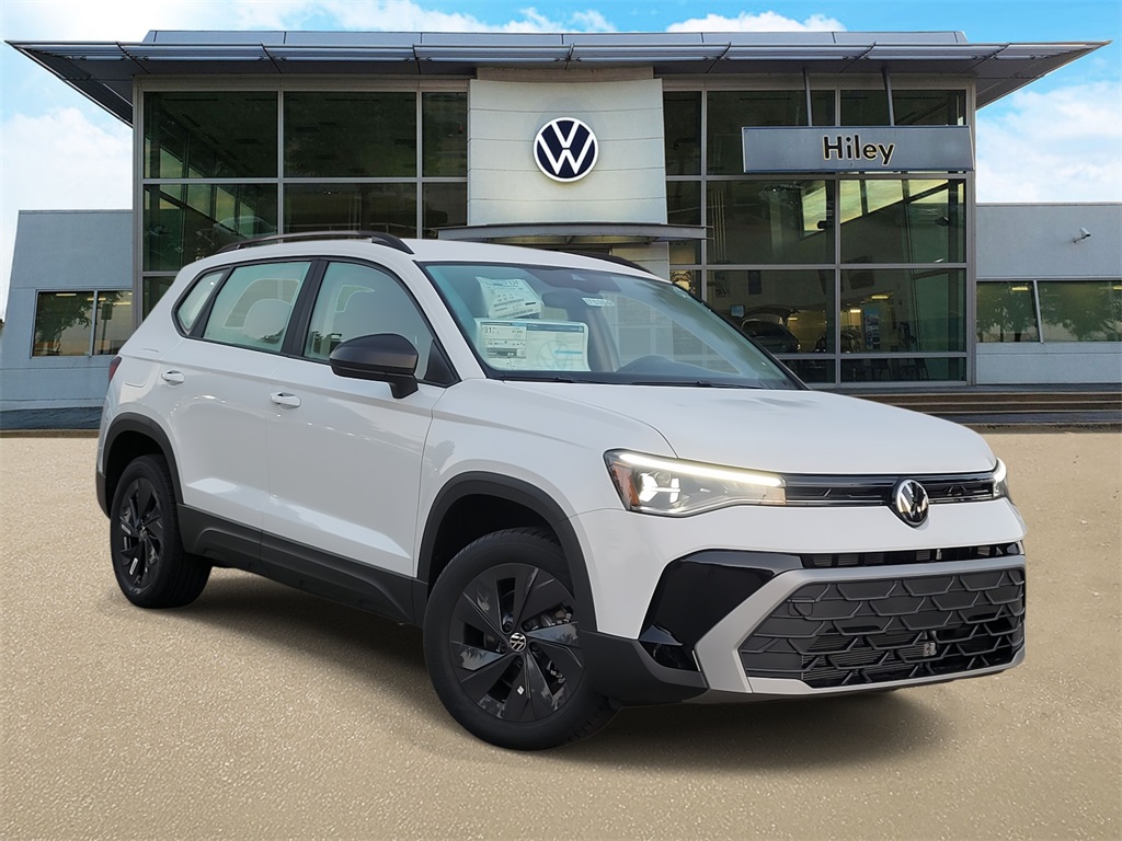 new 2025 Volkswagen Taos car, priced at $25,713