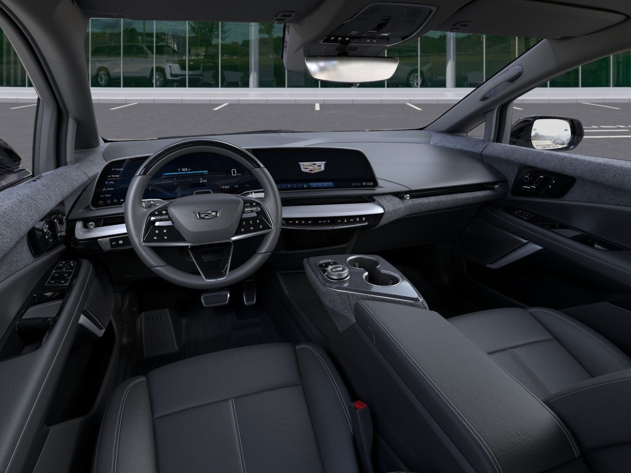 new 2025 Cadillac OPTIQ car, priced at $55,585