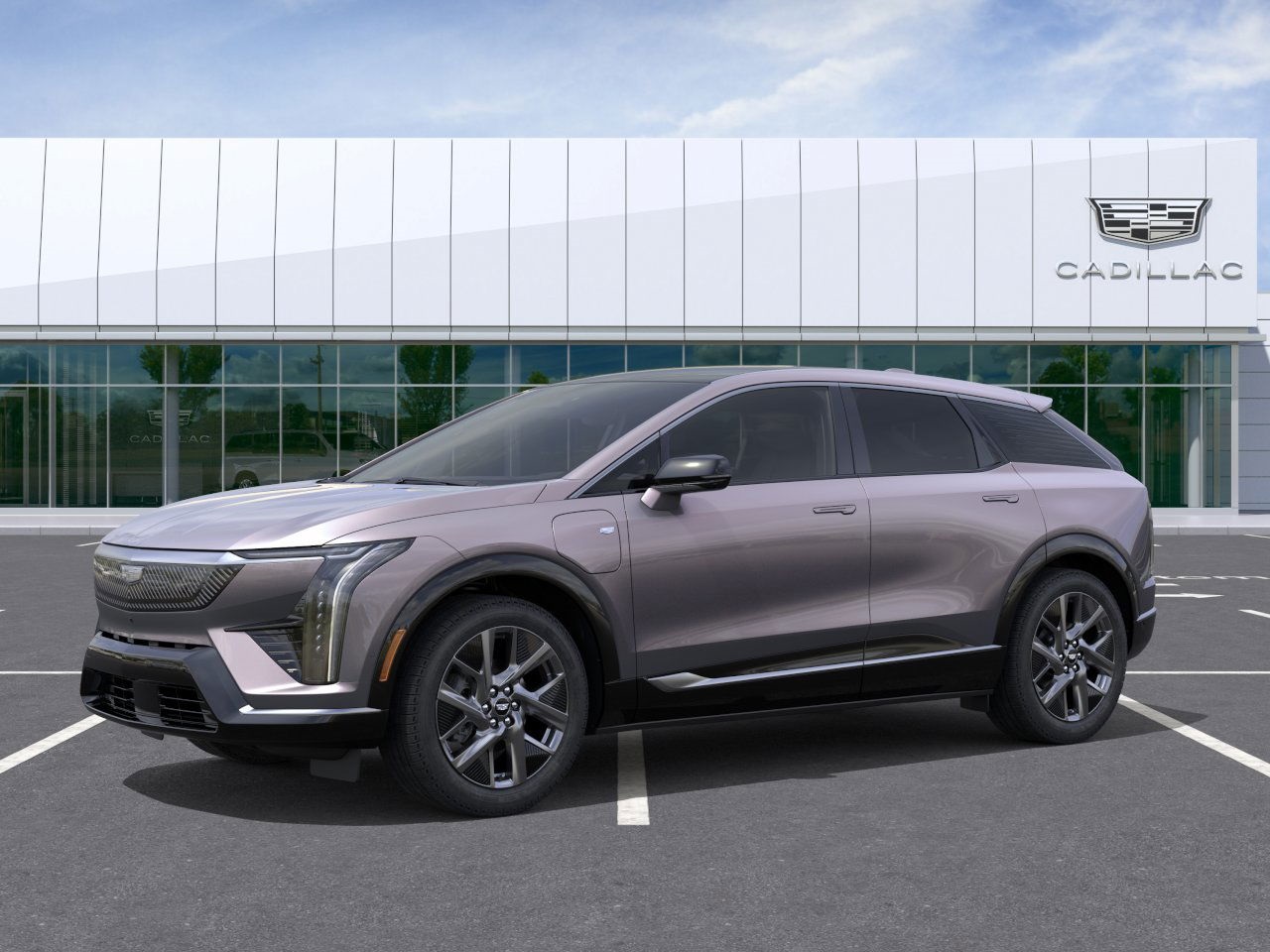 new 2025 Cadillac OPTIQ car, priced at $55,585
