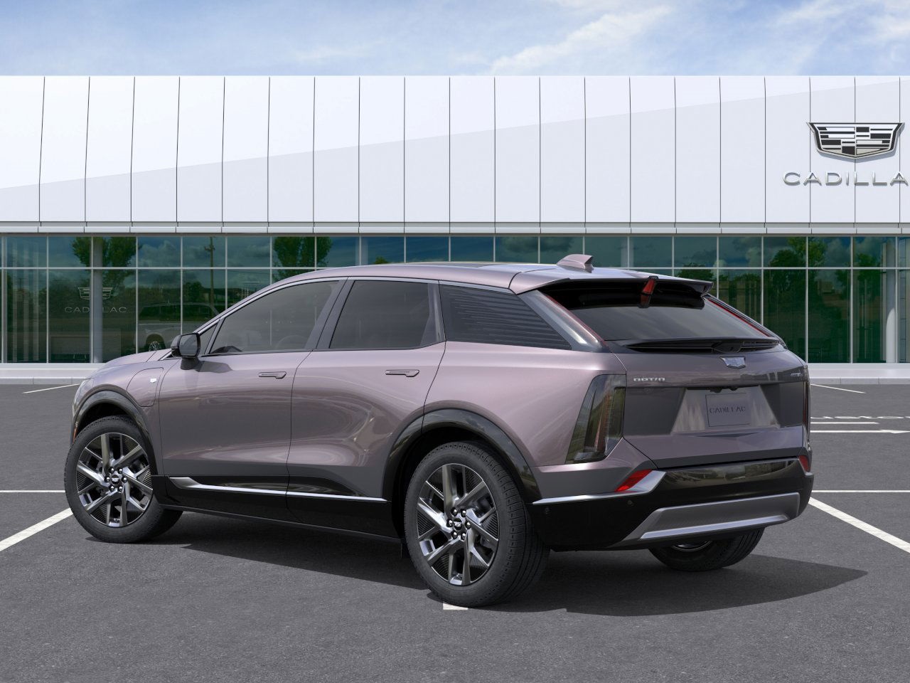 new 2025 Cadillac OPTIQ car, priced at $55,585