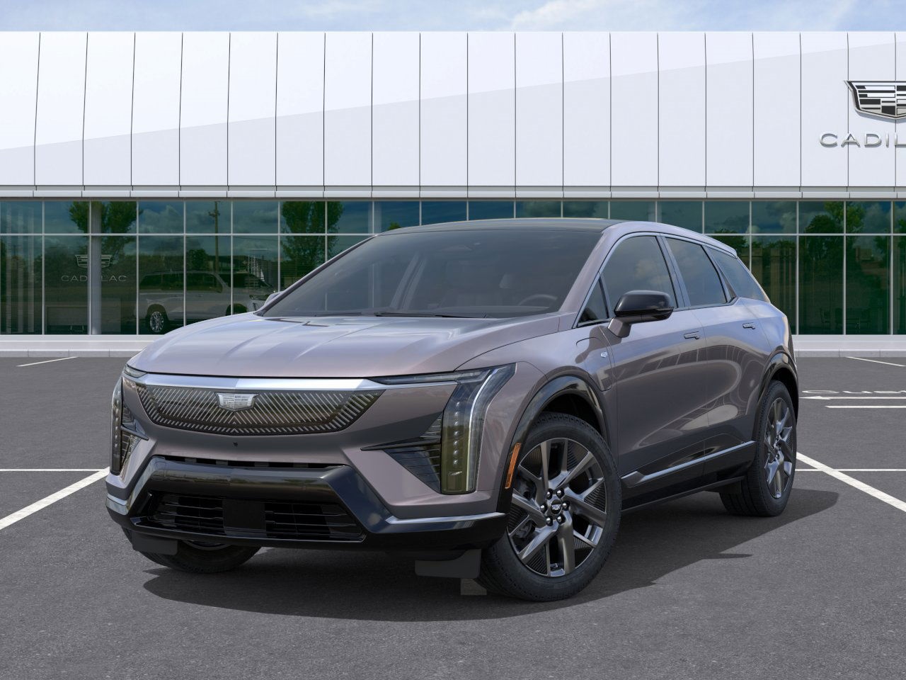 new 2025 Cadillac OPTIQ car, priced at $55,585