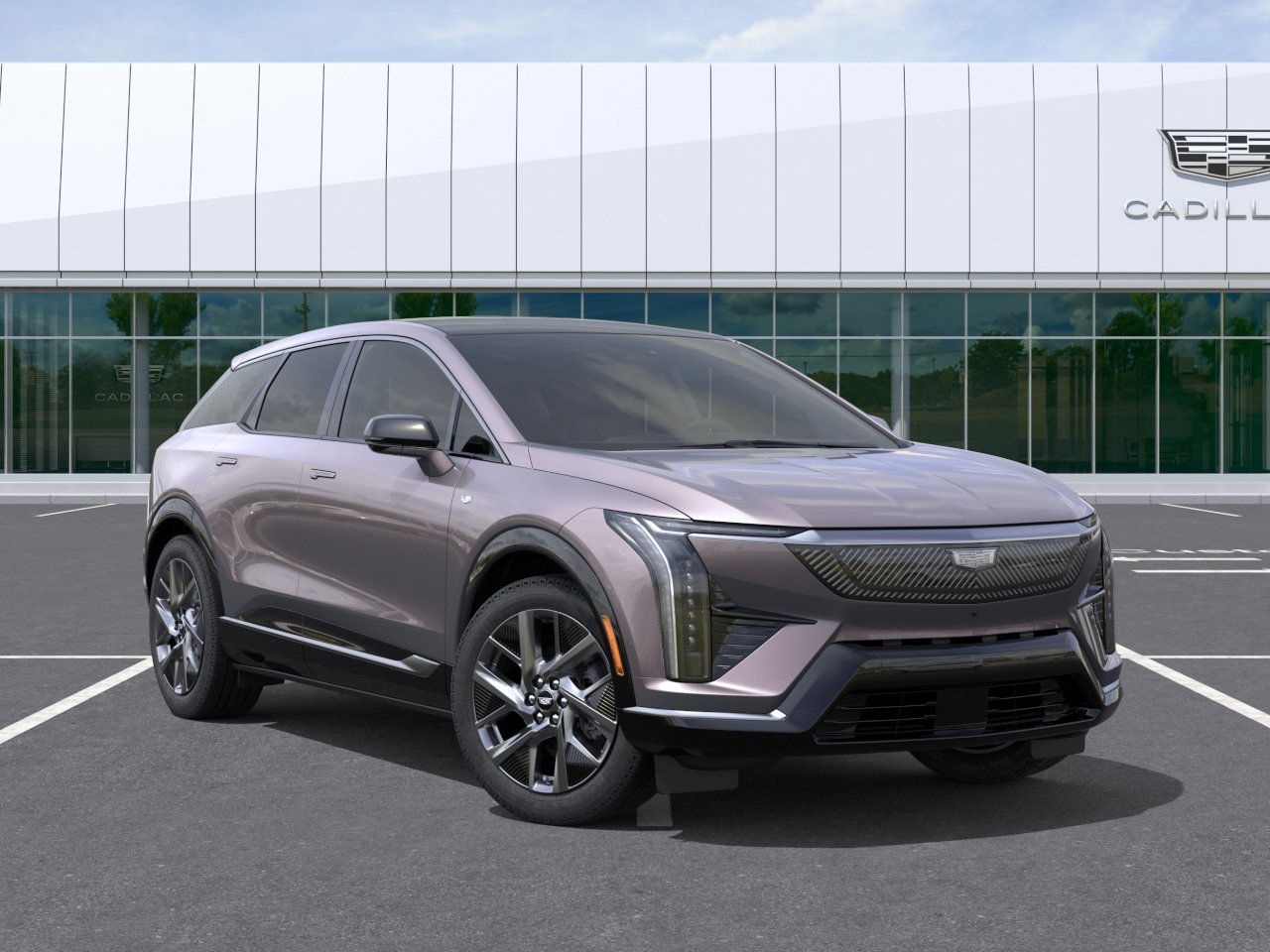 new 2025 Cadillac OPTIQ car, priced at $55,585