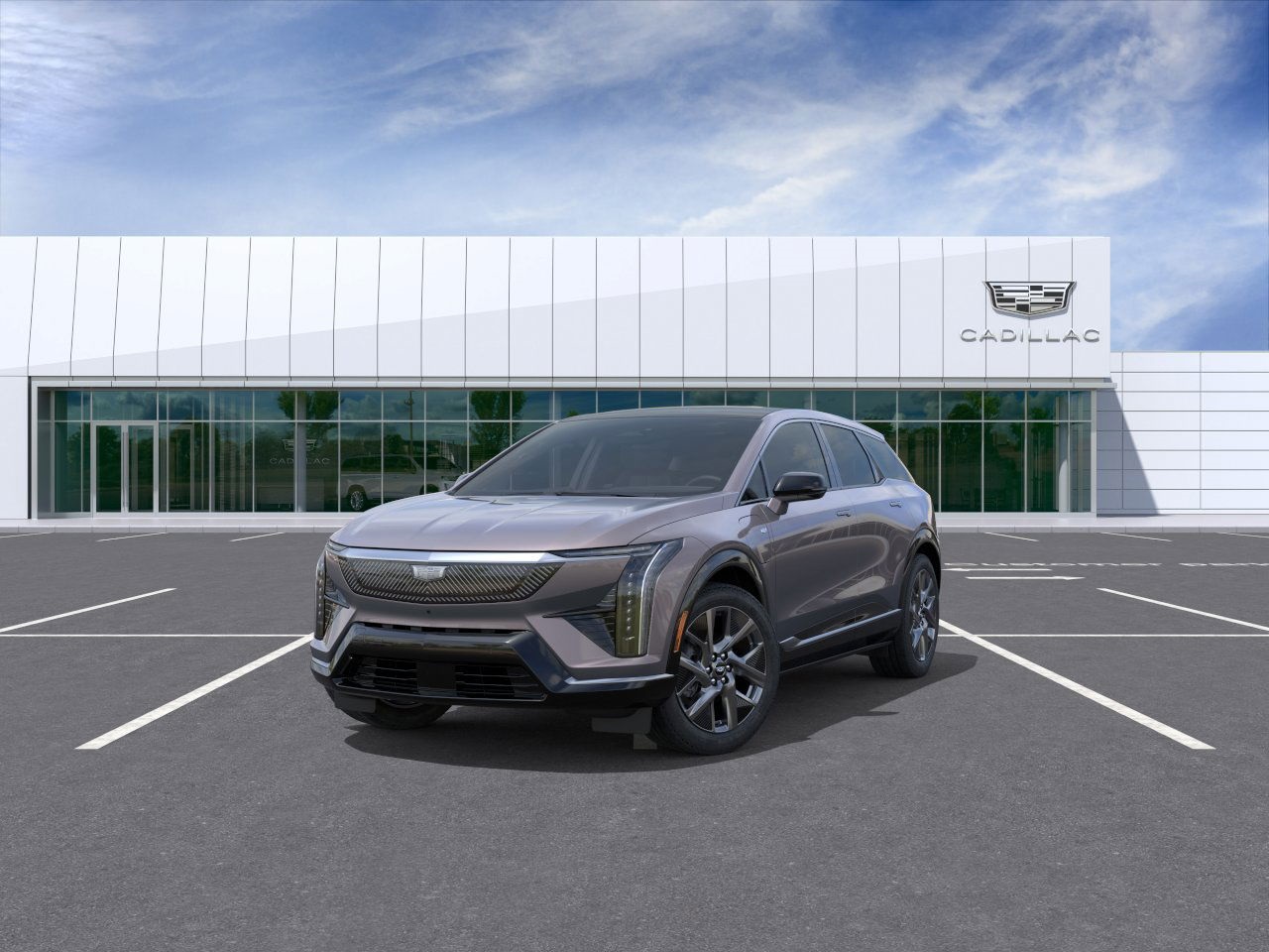 new 2025 Cadillac OPTIQ car, priced at $55,585