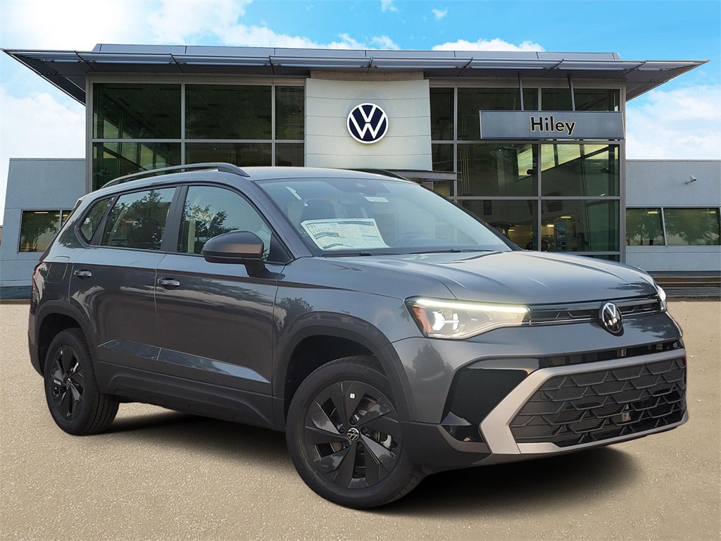 new 2025 Volkswagen Taos car, priced at $25,643