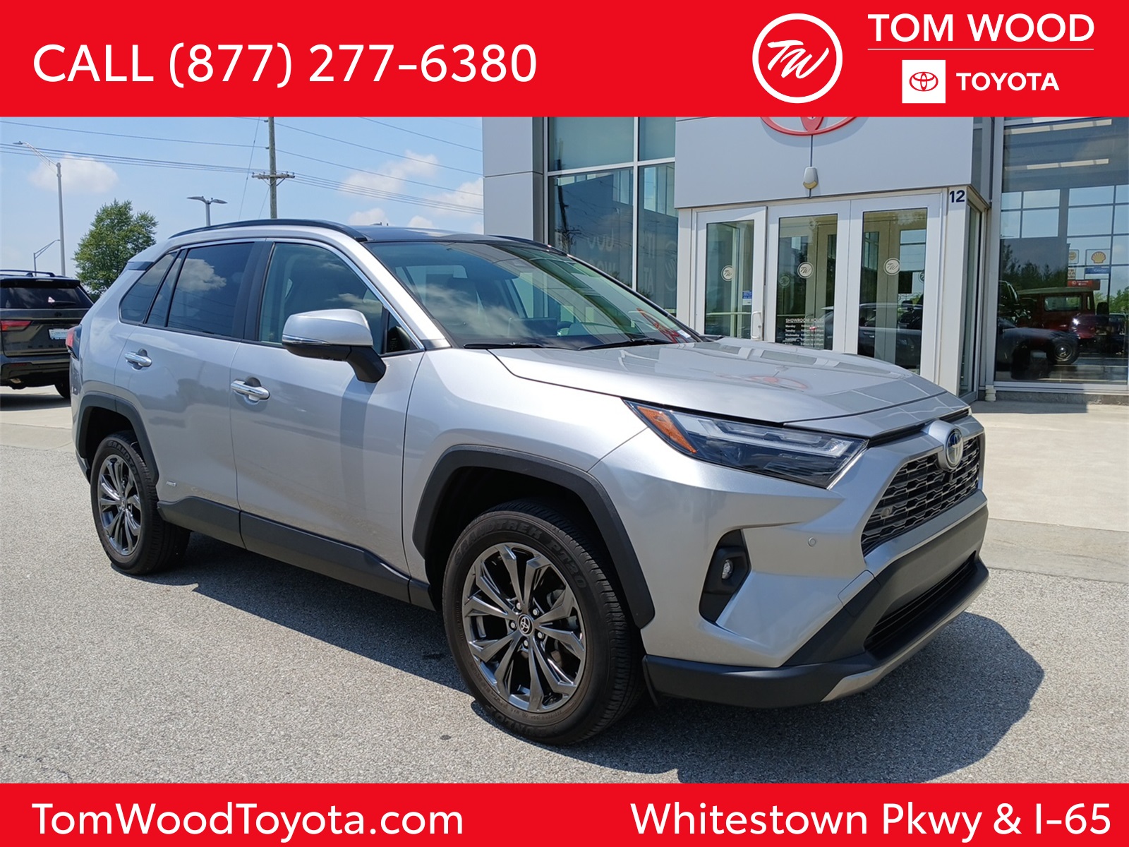 used 2022 Toyota RAV4 Hybrid car, priced at $36,513