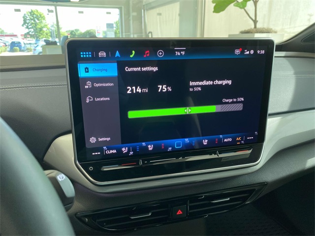 new 2025 Volkswagen ID.4 car, priced at $53,056