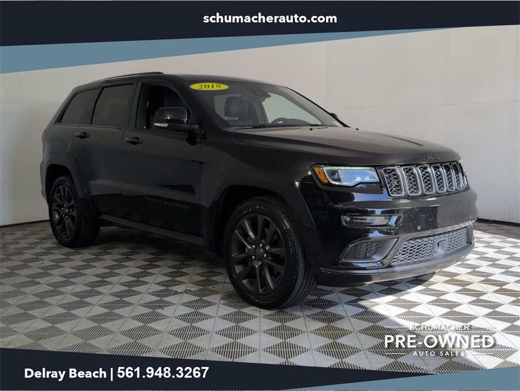 used 2018 Jeep Grand Cherokee car, priced at $15,868